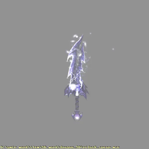 3D_work_dragon_3D_ridack_spear