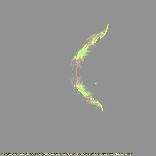 3D_work_natur_3d_ridack_green_bow