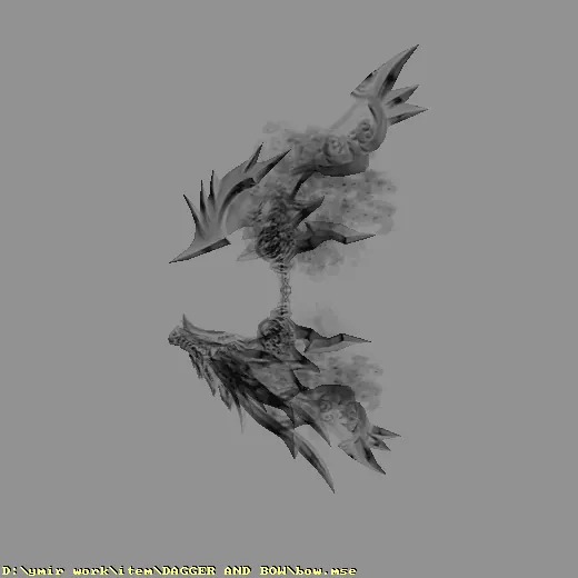 DAGGER AND BOW_bow