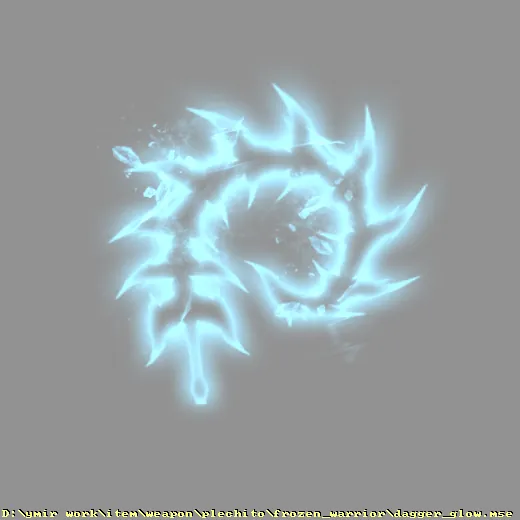 weapon_plechito_frozen_warrior_dagger_glow