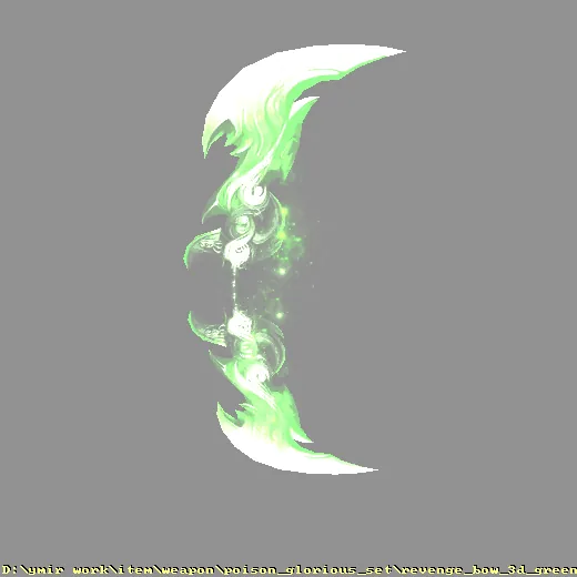 weapon_poison_glorious_set_revenge_bow_3d_green