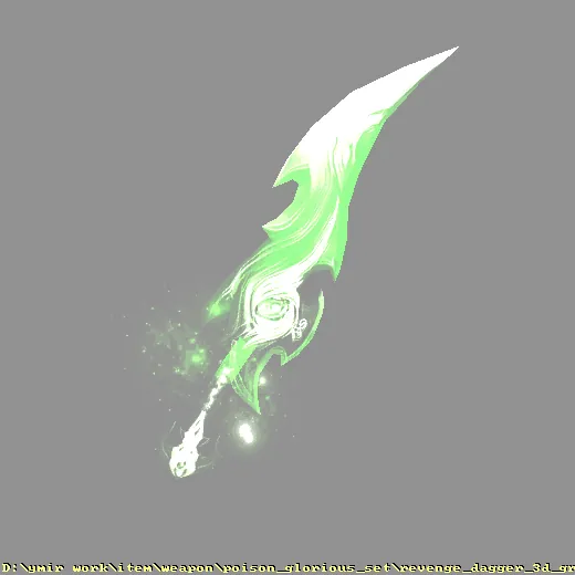 weapon_poison_glorious_set_revenge_dagger_3d_green