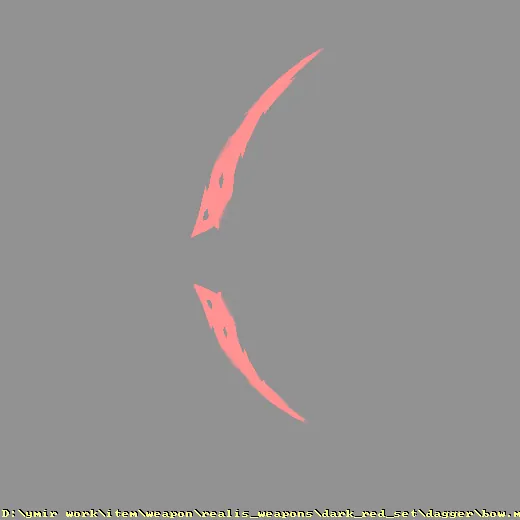 weapon_realis_weapons_dark_red_set_dagger_bow