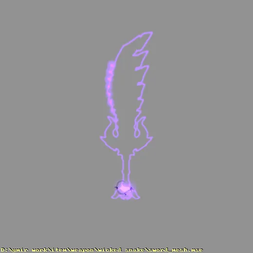 weapon_wicked snake_sword_mesh