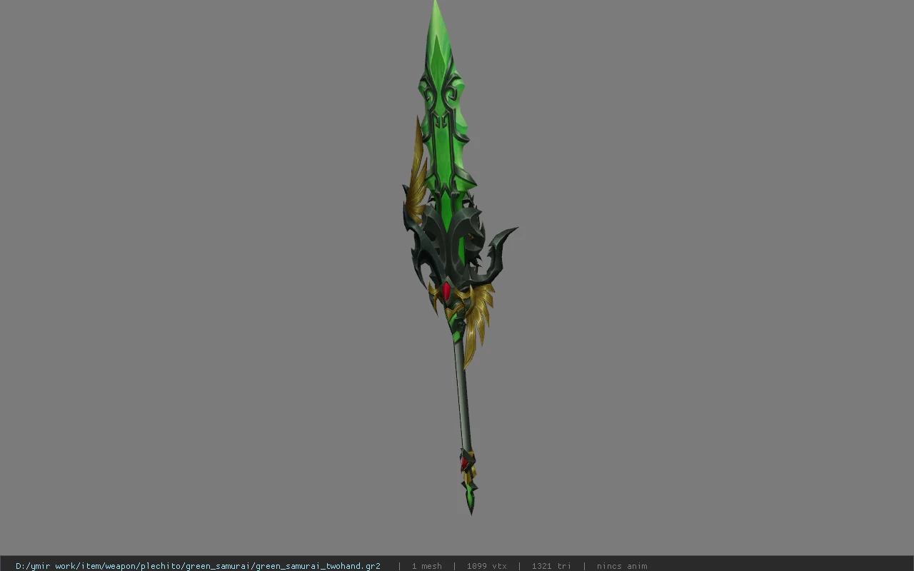 green_samurai_twohand