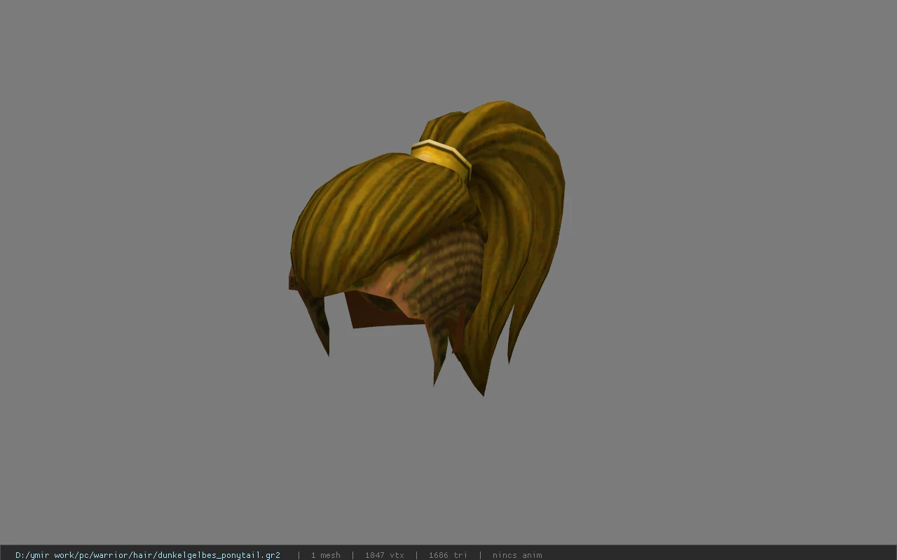 dunkelgelbes_ponytail