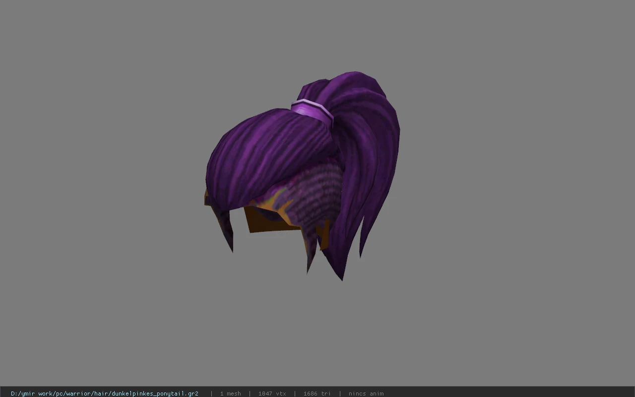 dunkelpinkes_ponytail