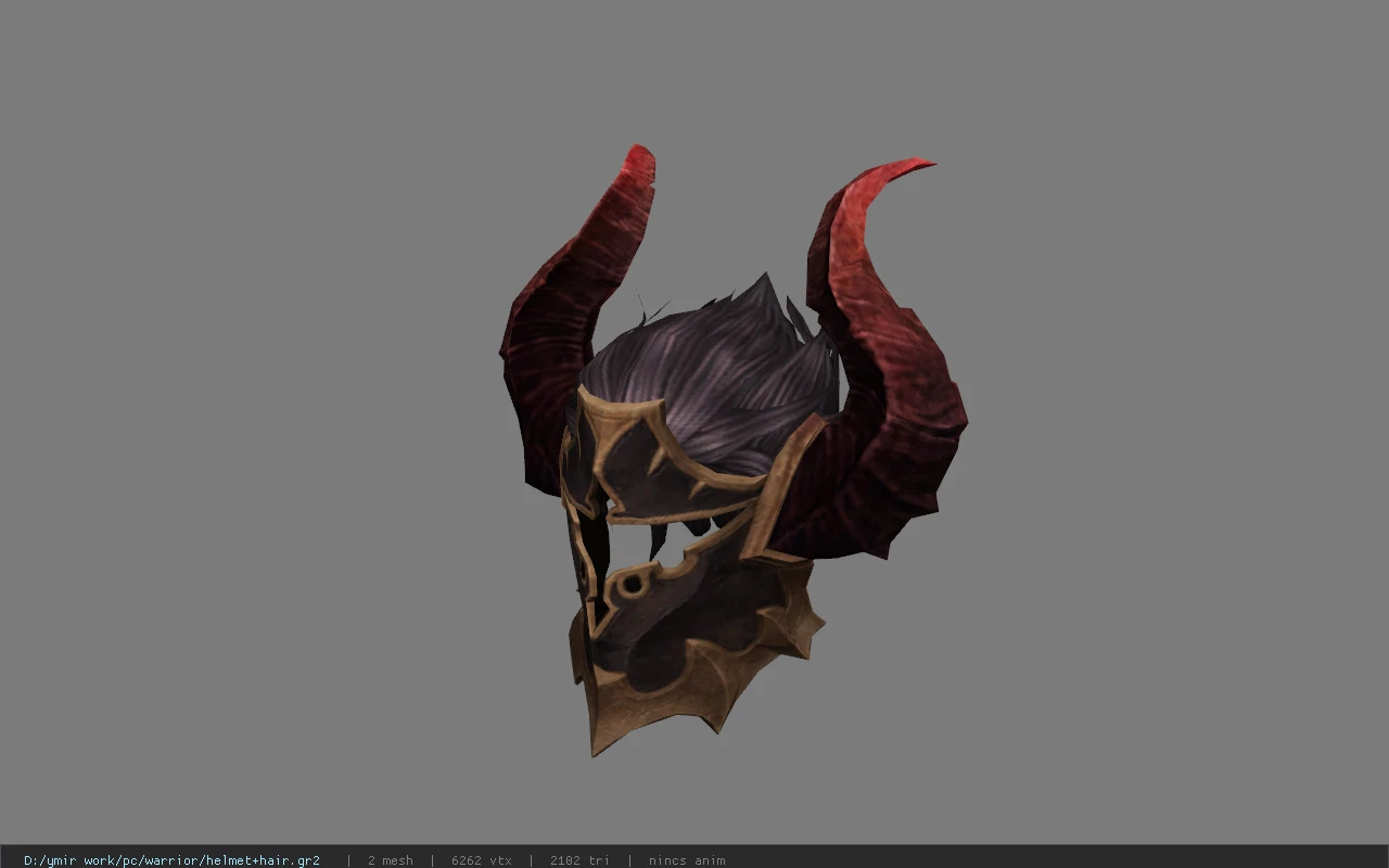 helmet+hair
