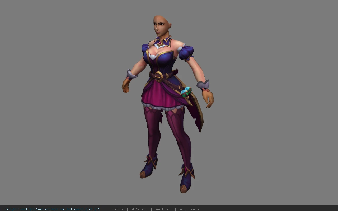 warrior_halloween_girl