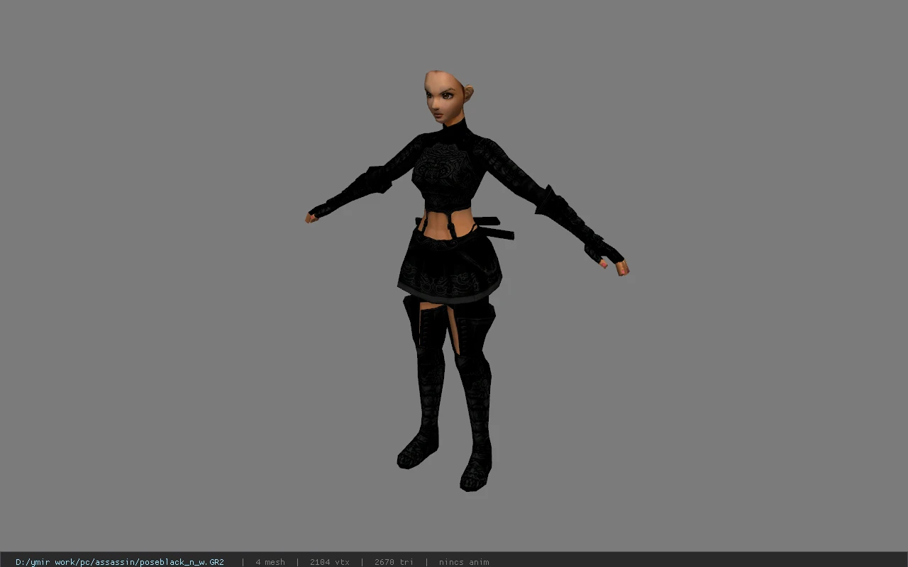 poseblack_n_w