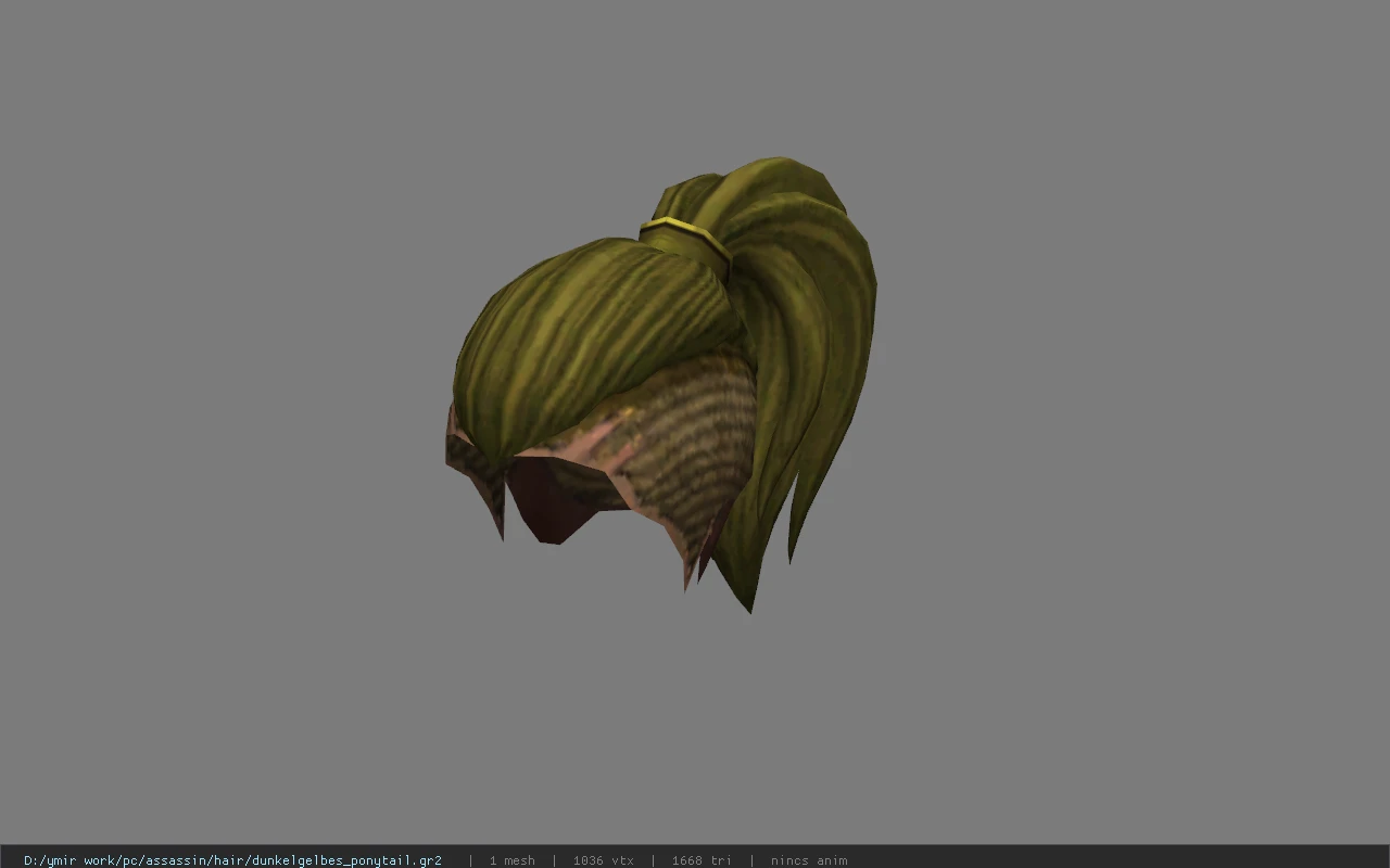 dunkelgelbes_ponytail