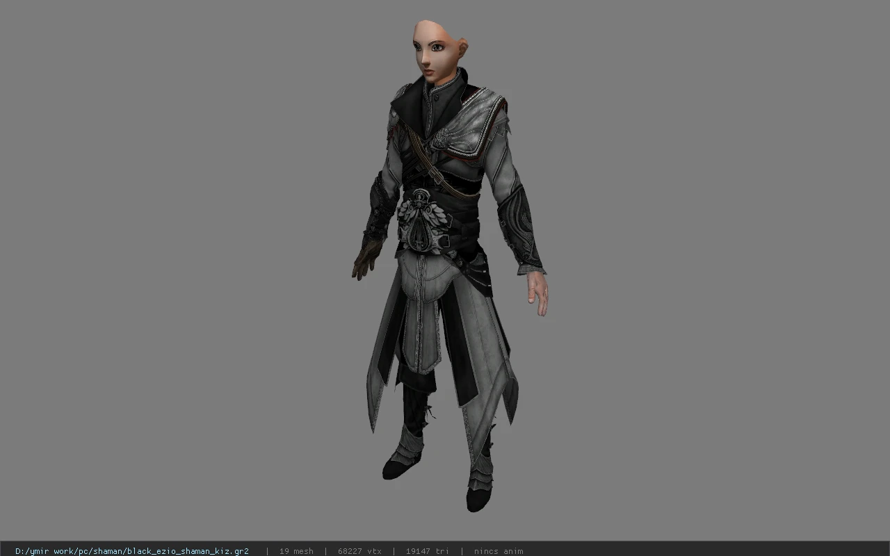 black_ezio_shaman_kiz