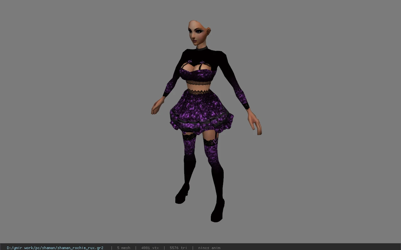 shaman_rochie_rux