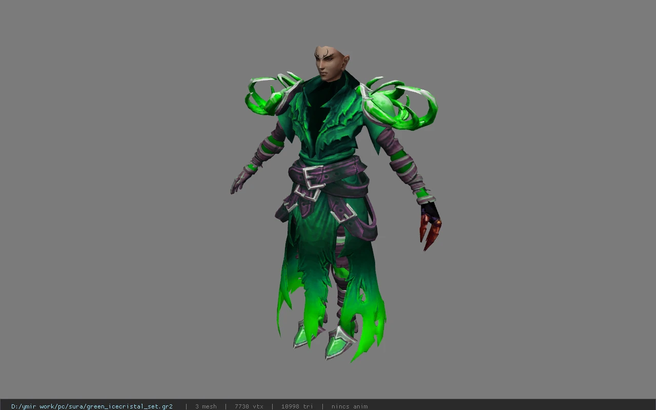 green_icecristal_set