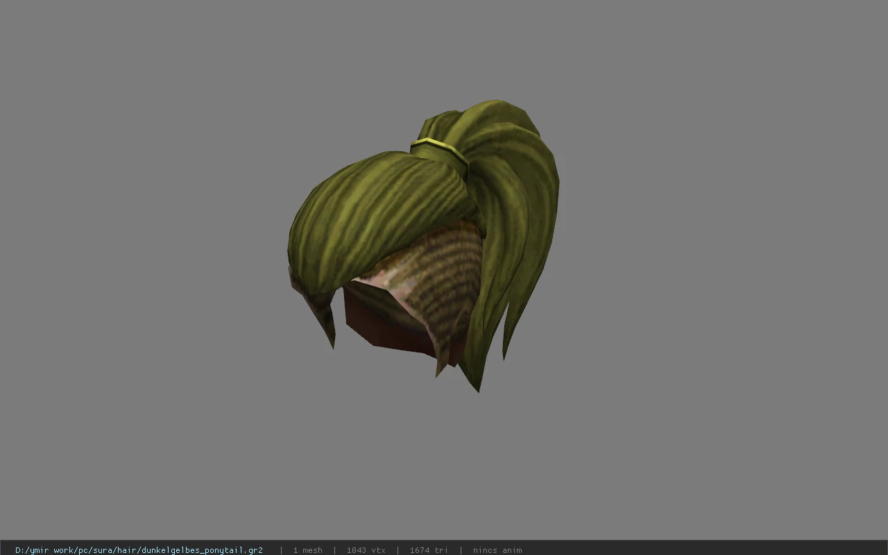dunkelgelbes_ponytail