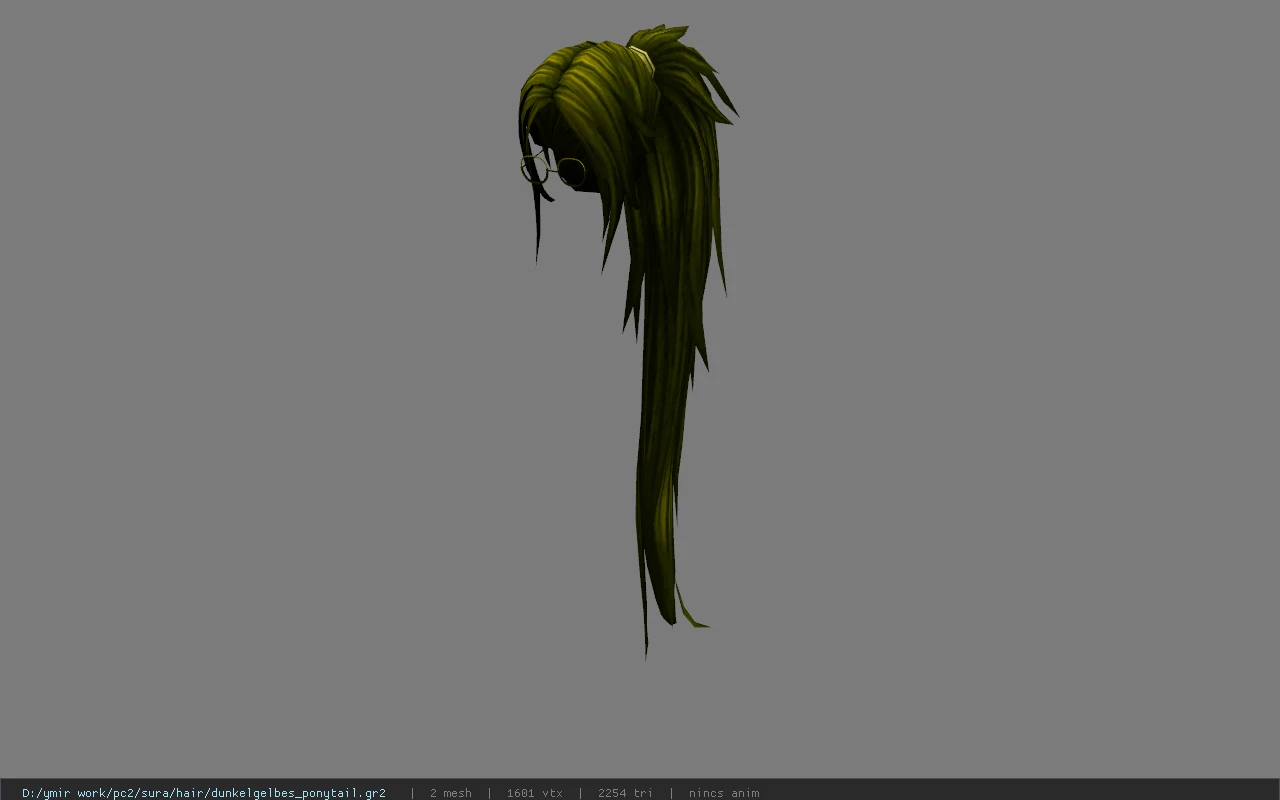 dunkelgelbes_ponytail